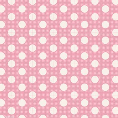 Tilda – Basics – Medium Dots Pink