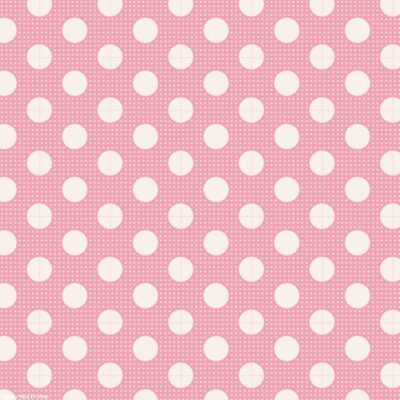 Tilda – Basics – Medium Dots Pink