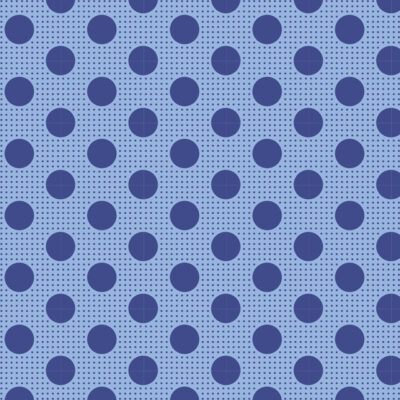 Tilda – Basics – Medium Dots Denim Blue
