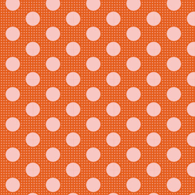 Tilda – Basics – Medium Dots Ginger