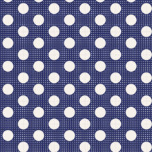 Tilda – Basics – Medium Dots Night Blue
