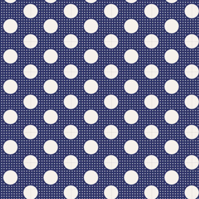 Tilda – Basics – Medium Dots Night Blue