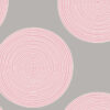 Tilda – Luna Pink/Grey – Rückseitenstoff – Extrabreit