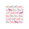 Jersey Baumwolle – Pferde – pastell